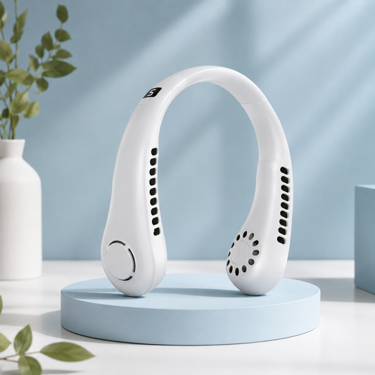Neck Hanging Fan Portable Rechargeable Fan 5.0 | 313 Reviews